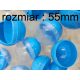  Contenitore per capsule BLU plastica 55mm 100 pz