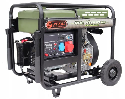 Generatore diesel portatile trifase Pezal da 8500 W