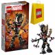  LEGO Super Heroes 76249 Groot as Venom + LEGO 6315792 SACCHETTO DI CARTA VP MEDIO M 34X41X10 TE