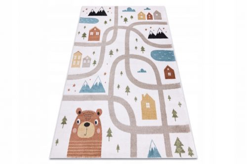  TAPPETO PER BAMBINI FUN 140x190cm CASE FORESTE crema #O583