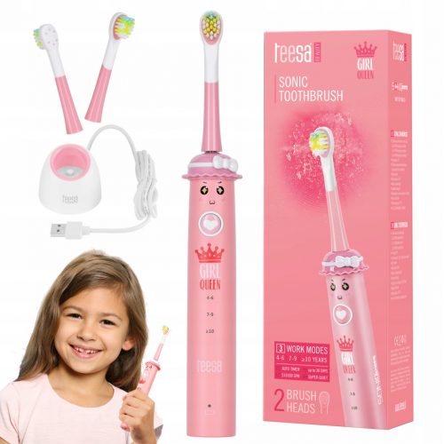  Spazzolino elettrico Teesa SONIC JUNIOR GIRL TSA8006