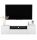  Porta TV a parete, cassettiera Glamour White MAT, 150 cm