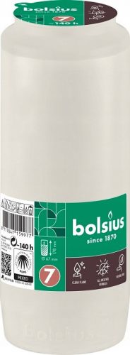  Inserto candela olio Bolsius RC7 140 h