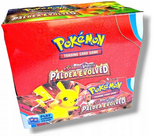  Carte Pokemon PALDEA EVOLVED BOX 396 carte BIG HP