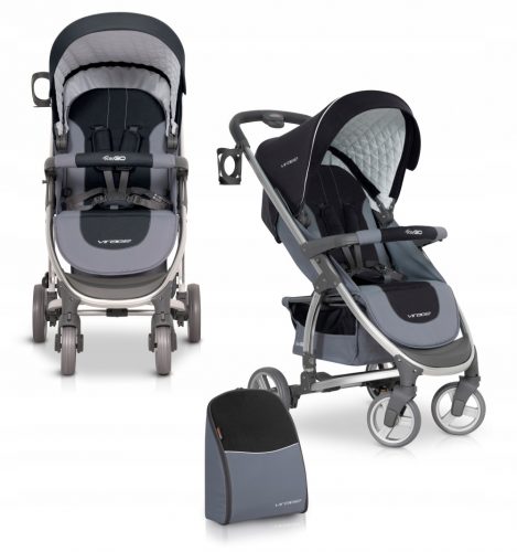  Passeggino Easy Go Virage, grigio