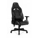  Sedia da gaming Sense7 Vanguard, ecopelle grigia