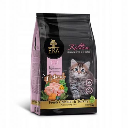  ERA GF KITTEN POLLO E TACCHINO 3 KG