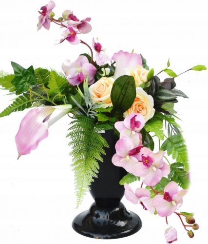  BOUQUET decorazione per tomba cimiteriale Orchidee