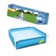 Piscina Bestway con cornice rettangolare 122 x 122 cm