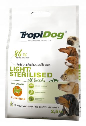  TropiDog cibo secco pollo 2,5 kg