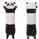  CUSCINO MASCOTTE IN PELUCHE 90 cm LUNGO ORSO PANDA