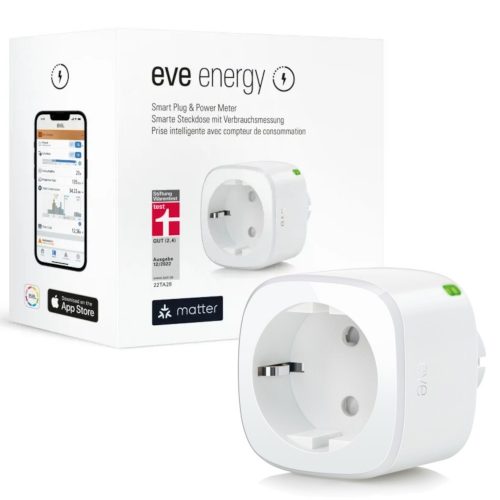 Presa elettrica Eve telecomandata, colore bianco