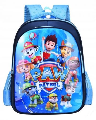  Zaino scolastico multiscomparto Paw Patrol Sfumature di blu