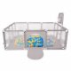  Box per Bambini, Parco Giochi, Basket, Porte, 100 Palloni