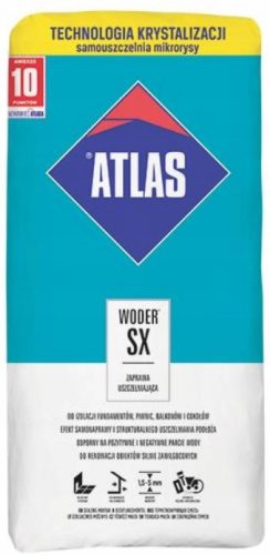 Malta sigillante ATLAS Woder SX 25kg