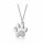  Collana Fraise Pawka gatto cane argento S925