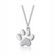  Collana Fraise Pawka gatto cane argento S925