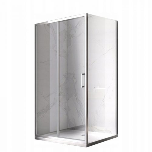 Box doccia Hydrosan KZ103 Box doccia Porta scorrevole cromata 90 x 80 cm