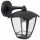  Lampada da parete da giardino Led-lux nera E27 0 W