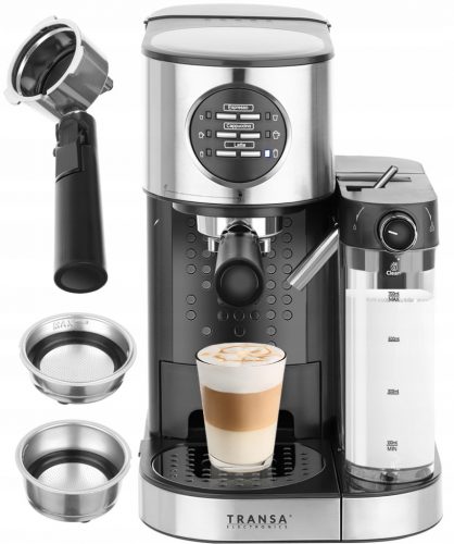  Macchina per caffè espresso Transa Electronics MultiCoffee 1470 W nera