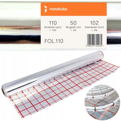 LAMELLA RISCALDANTE A PAVIMENTO PER SOTTOPAVIMENTO 110μ