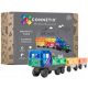  Blocchi magnetici Connetix Connetix Rainbow Transport Blocchi magnetici 50 pezzi 50 pz.