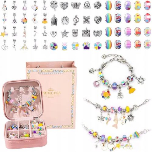  KIT PER REALIZZARE BRACCIALI COLLANE CIONDOLI PERLINE REGALO