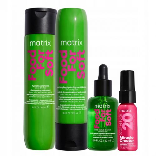  MATRIX FOOD FOR SOFT shampoo balsamo olio per capelli