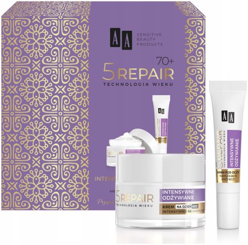  Set di cosmetici AA Age Technology 5Repair Intensive Nutrition 70+