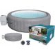 Vasca idromassaggio da giardino - Piscina gonfiabile rotonda Bestway con idromassaggio, 1350 l