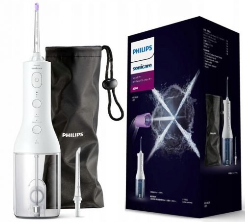  Irrigatore Philips Cordless Power Flosser 3000 bianco