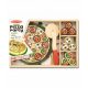  Melissa And Doug 10167 Pizza in legno per affettare + accessori