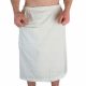 Kilt da sauna 150 x 100 cm bianco