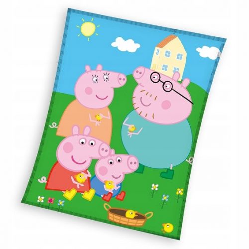  Coperta Carbotex 150 x 200 cm, multicolore, Peppa Pig, per bambini