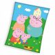  Coperta Carbotex 150 x 200 cm, multicolore, Peppa Pig, per bambini