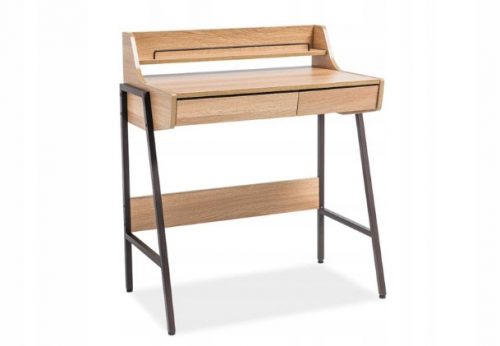  Scrivania rettangolare Signal Desks 77 x 48 x 89 cm, rovere naturale