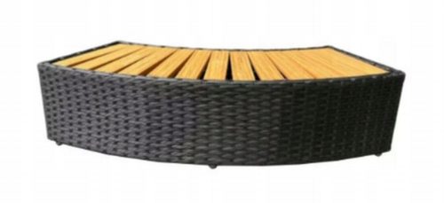  GRADINO PER SPA JACUZZI 92x22x30cm RATTAN