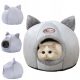  CAT HOUSE Letto in peluche per l'inverno