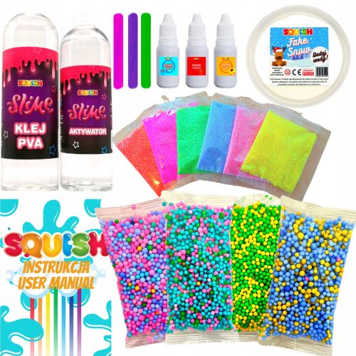  KIT SLIME COLORATO PER FARE LO SLIME