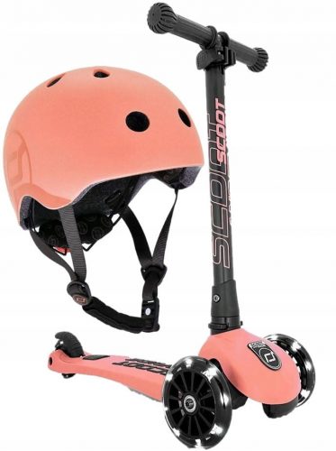  SCOOTANDRIDE Monopattino Highwaykick + casco SM Peach