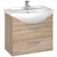 MOBILE BAGNO SOSPESO CON LAVABO ROVERE SONOMA SET 60 cm