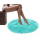 Tappeto da Bagno in Peluche per Lavatrice, Cerchio 120 cm