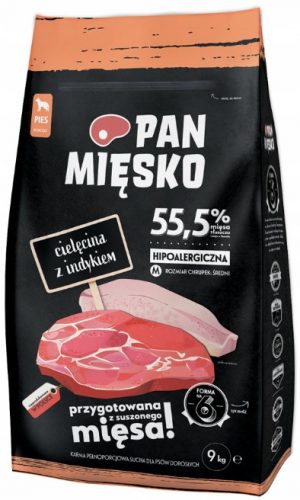  PAN MEAT Vitello con Tacchino 9kg Patatine XL