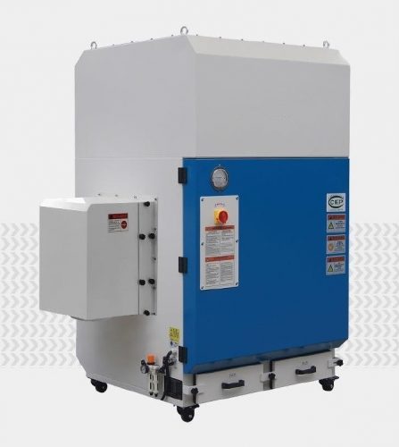 Aspiratore industriale da 5,5 kW per taglierine laser e plasma