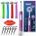  Spazzolino Oral-b Junior Pro Viola + 4 testine sostitutive colorate EB-10A