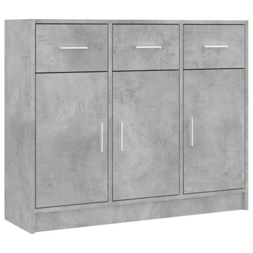  VidaXL 823012 cassettiera 91 x 28 x 75 cm tonalità di grigio