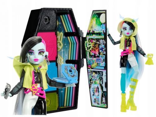  Monster High Frankie Stein Scarysecrets Serie 3 Neon Set HNF79