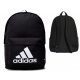  Zaino sportivo Adidas Classic Badge of Sport 3 strisce, nero