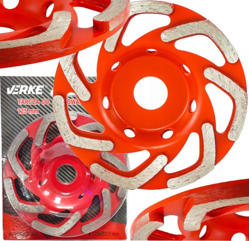  Verke V44205 Disco abrasivo per cemento 125mm L