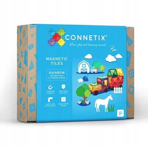  Blocchi magnetici Connetix Motion Pack 24 pz.